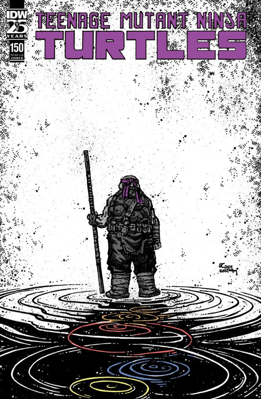 TMNT #150 (2024) B Cover by Sophie Cambpell & Kevin Eastman