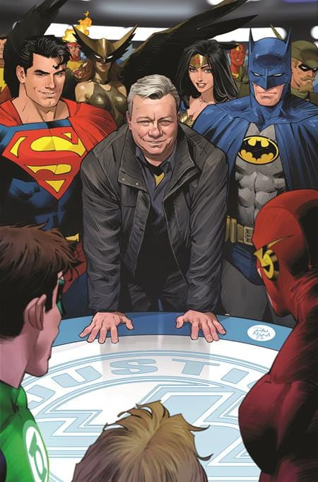Batman Superman Worlds Finest
#25 Cover G William Shatner Cameo Variant by Dan Mora