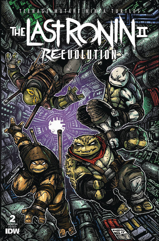 TMNT The Last Ronin II: Re-Evolution #2 (2024) B Cover by Kevin Eastman