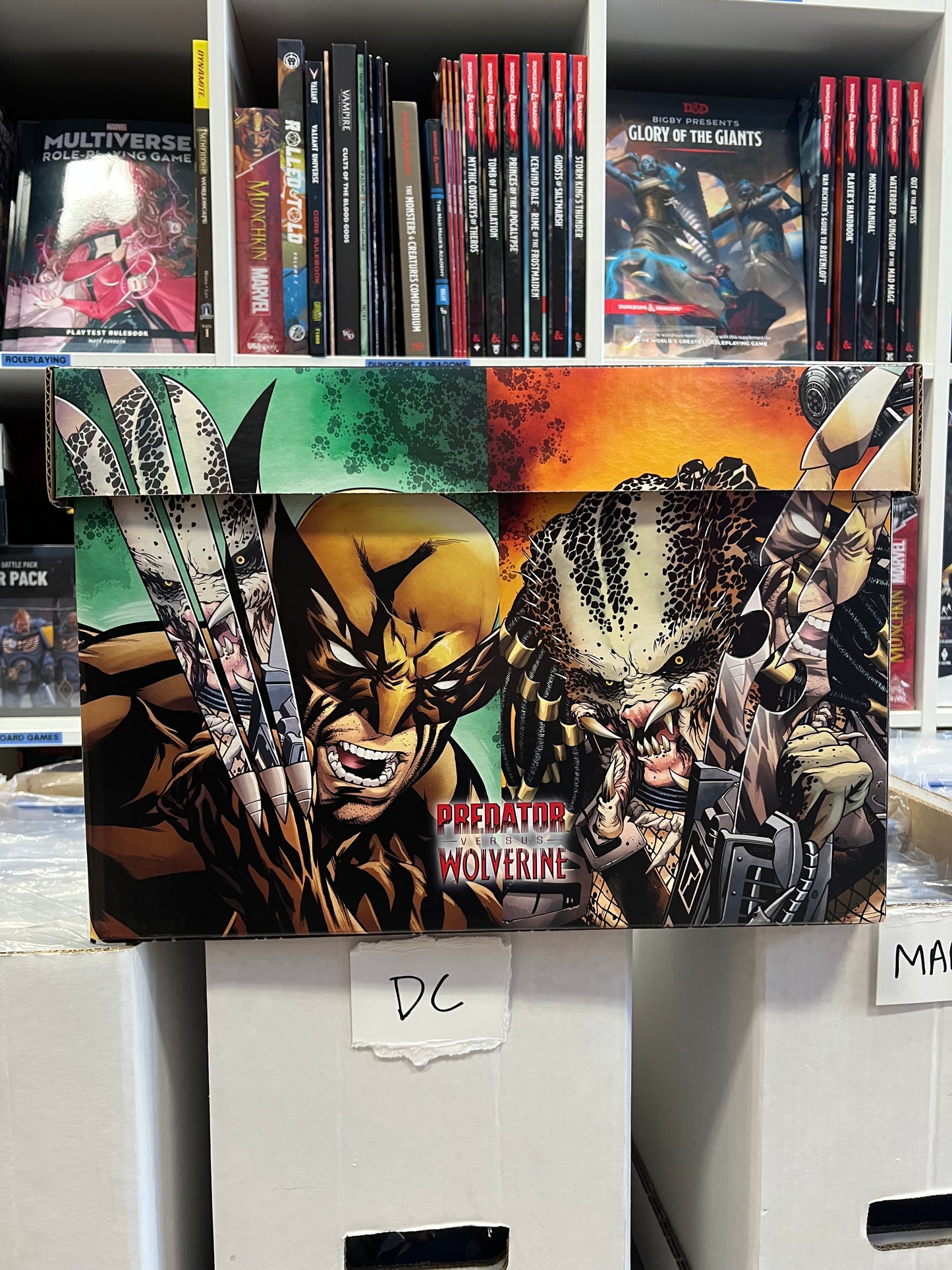 Wolverine/Predator Short Box