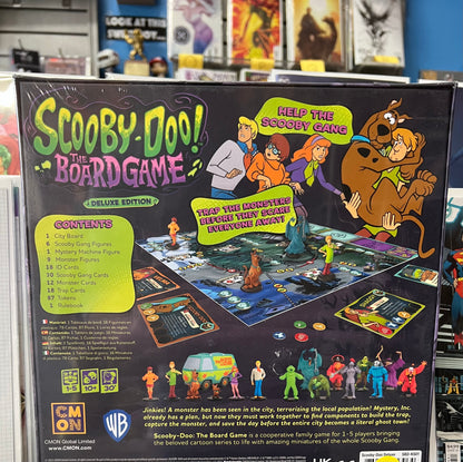 SCOOBY-DOO THE BOARD GAME KICKSTARTER DELUXE EDITION CMON Games (Sealed)