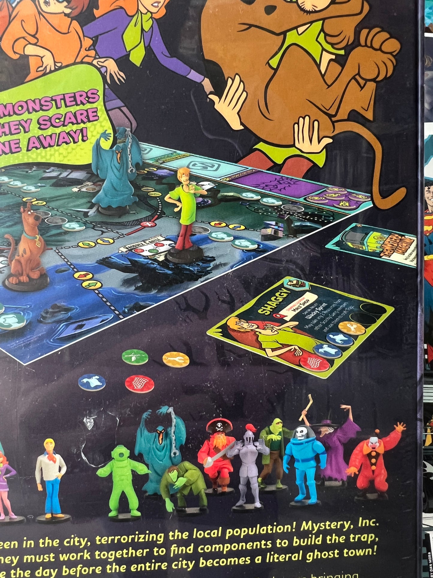 SCOOBY-DOO THE BOARD GAME KICKSTARTER DELUXE EDITION CMON Games (Sealed)