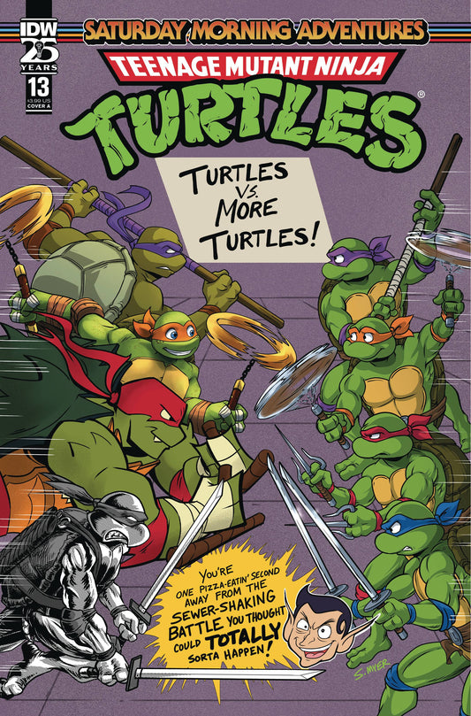 TMNT Saturday Morning Adventures #13 (2024) A Cover
