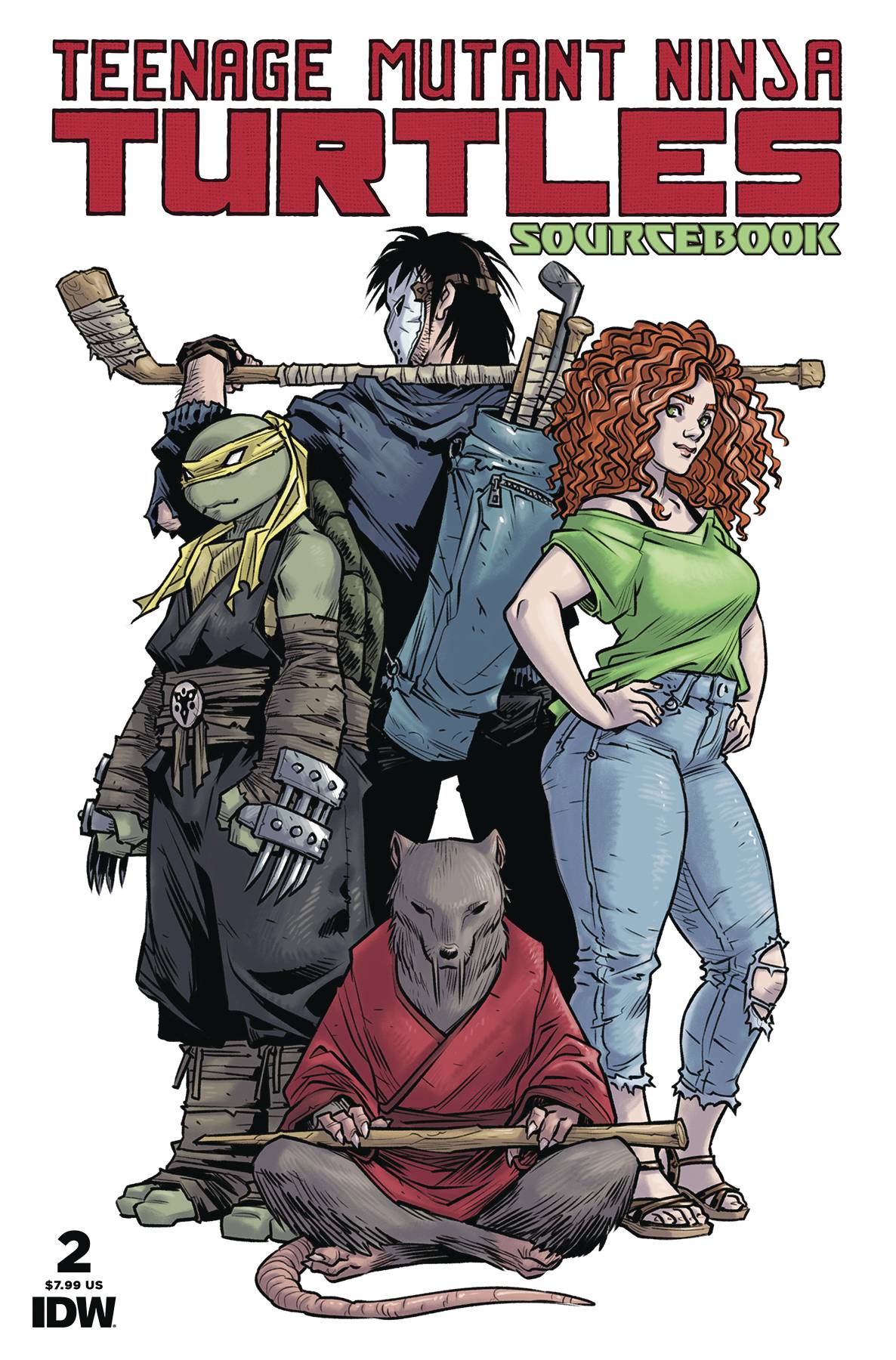 Teenage Mutant Ninja Turtles Sourcebook #2 (2024) A Cover