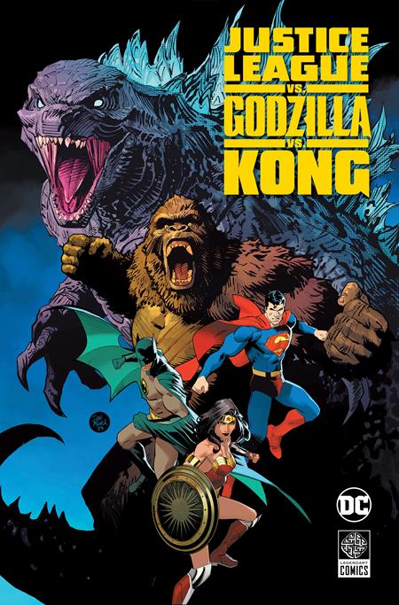 Justice League VS Godzilla VS Kong HC Graphic Novel