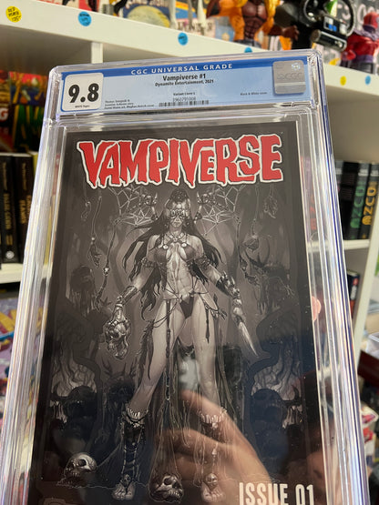 VAMPIVERSE #1 1:50 CGC 9.8 Variant Cover L by Meghan Hetrick