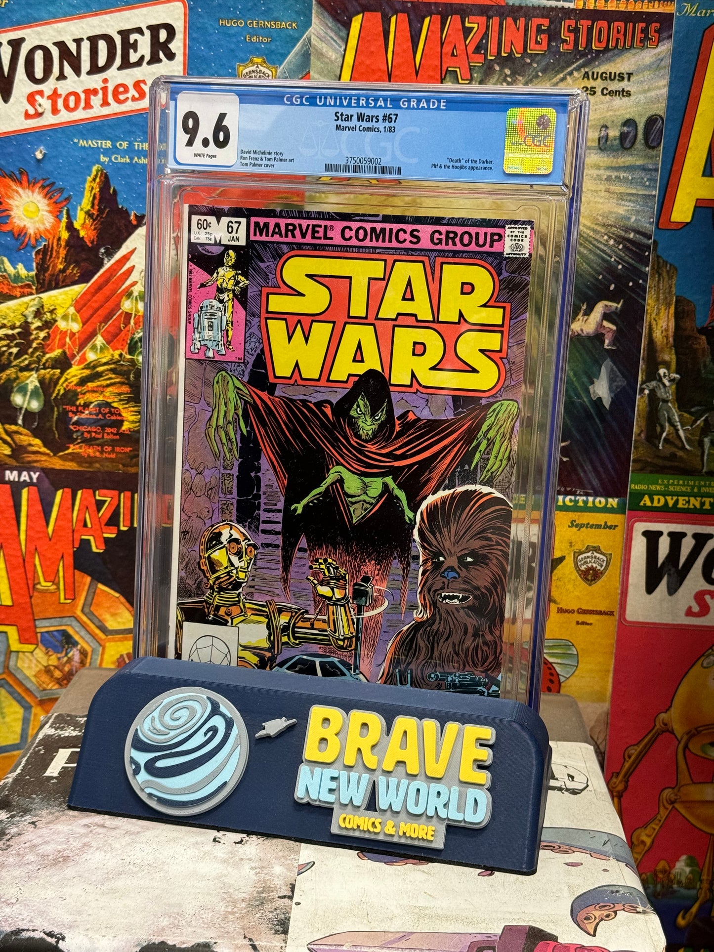 Star Wars #67 (1983) CGC Graded 9.6 Marvel Comics Chewbacca C-3PO
