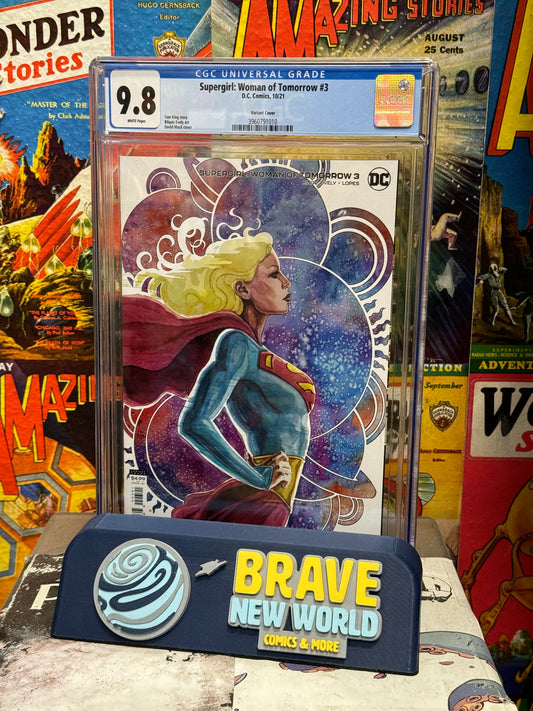 Supergirl: Woman of Tomorrow #3 CGC Graded 9.8 Variant Cover Tom King David Mack