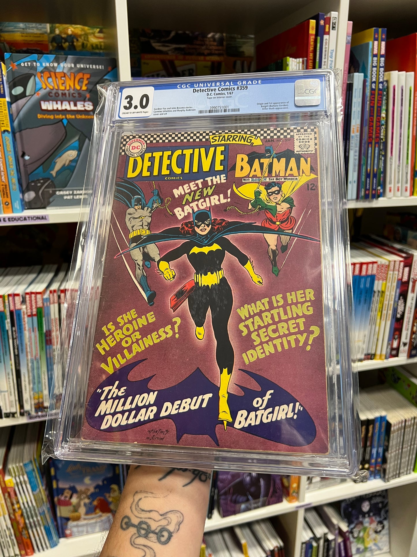 Detective Comics #359 CGC 3.0 (1st Appearance Batgirl 1967)