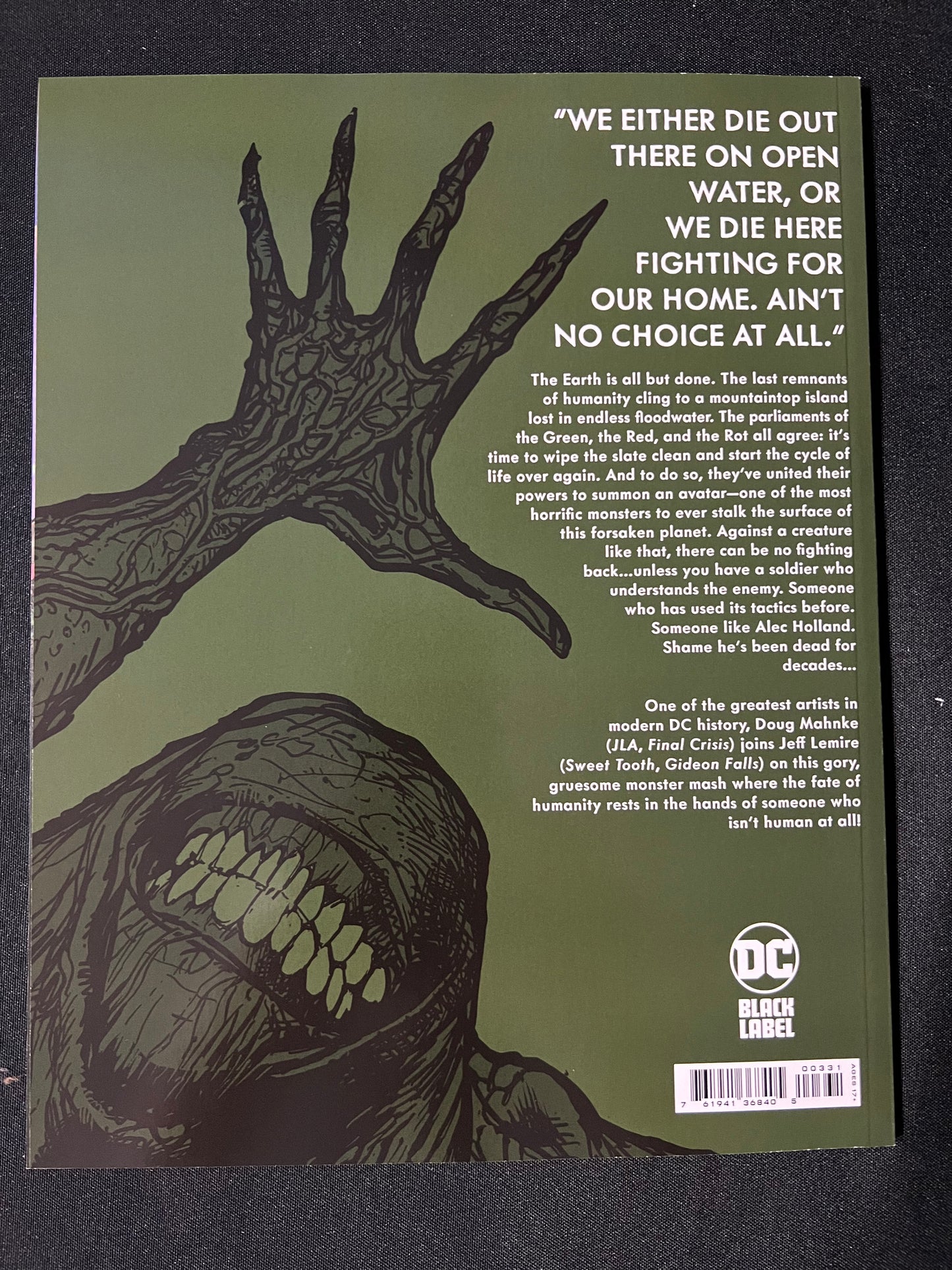 Swamp Thing Green Hell #3 1:25 Variant